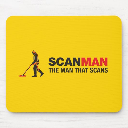 金属の検出 マウスパッド (正面)