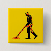 金属の検出 缶バッジ (正面)