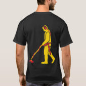 金属の検出 Tシャツ (裏面)