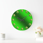 金属の羊 ラージ壁時計 (ホーム)