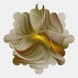 金属の色大切、抽象芸術フラクタル・アート オーナメントカード