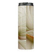 金属の色大切、抽象芸術フラクタル・アート タンブラー (裏面)