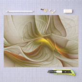 金属の色大切、抽象芸術フラクタル・アート 薄葉紙 (クラフト)