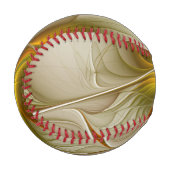 金属の色大切、抽象芸術フラクタル・アート 野球ボール (正面左)