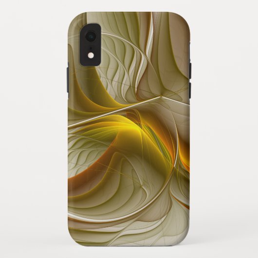 金属の色大切、抽象芸術フラクタル・アート Case-Mate iPhoneケース (裏面)