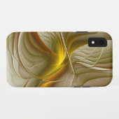 金属の色大切、抽象芸術フラクタル・アート Case-Mate iPhoneケース (裏面(横))