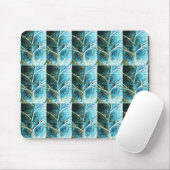 金属の葉の口 マウスパッド (マウス)