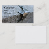 金属の葉 名刺 (正面/裏面)