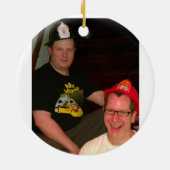 金属の規則! 重いクリスマスのオーナメント セラミックオーナメント (裏面)