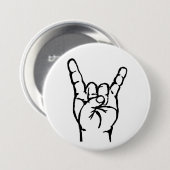 金属の角製ボタン 缶バッジ (正面&裏面)