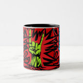 金属の角"マグ" ツートーンマグカップ (中央)