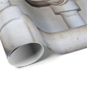 金属の配管の管の当惑 ラッピングペーパー (ロールコーナー)