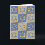 金属の金ゴールドの青Judaicaのダビデの星 カード<br><div class="desc">リーHillerのデザインのコレクションを見ています。 服装、ギフト及び収集品のリーHillerの写真撮影またはデジタル芸術コレクション。 http://HikeOurPlanet.com/で彼女の自然の写真撮影を見、Hot Springsの国立公園内の彼女のハイキングのブログを後を追うことができます。</div>