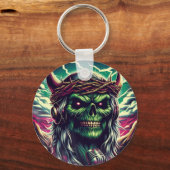 金属の金属 キーホルダー (正面)