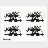 金属の金属 – ステッカー (シート)