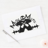 金属の金属 – ステッカー (封筒)