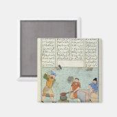 金属の鍛造、'シャー – ナメフから マグネット (正面/裏面)