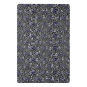 金属の雨滴 ミニクリップボード (裏面)