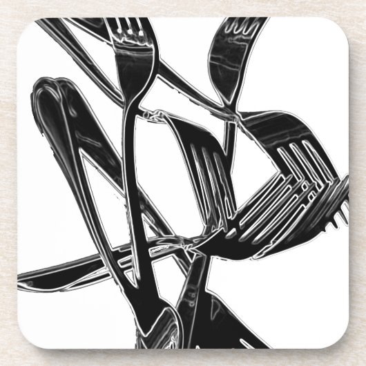 金属の コースター (正面)