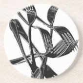 金属の コースター (正面)