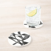 金属の コースター (側面)