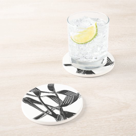 金属の コースター (側面)