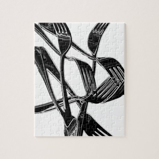 金属の ジグソーパズル (縦)