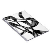 金属の ノートブック (右側)