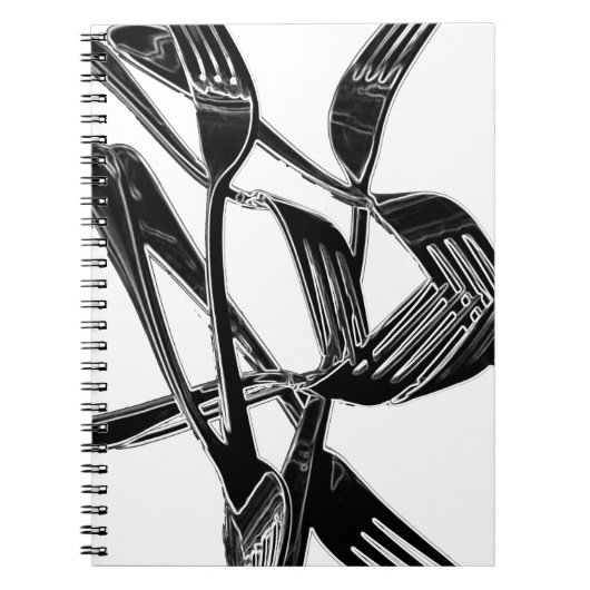 金属の ノートブック (正面)