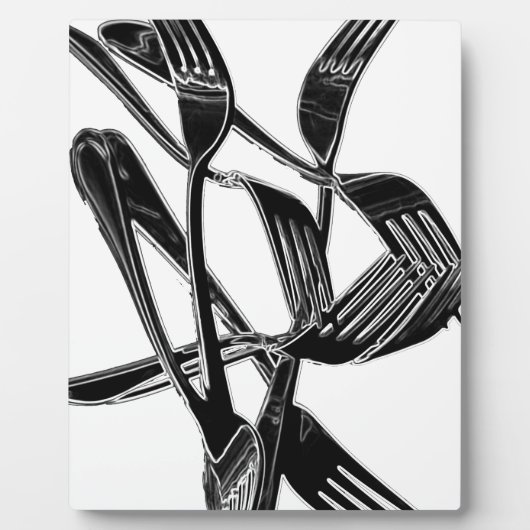 金属の フォトプラーク (正面)