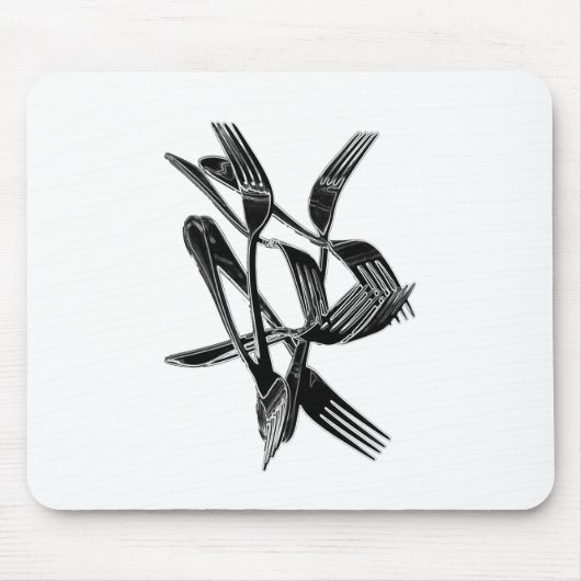 金属の マウスパッド (正面)