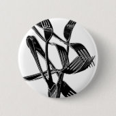 金属の 缶バッジ (正面)