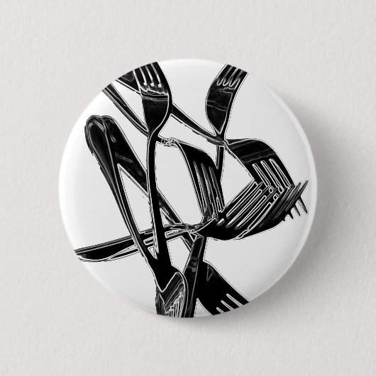 金属の 缶バッジ (正面)