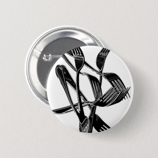 金属の 缶バッジ (正面&裏面)