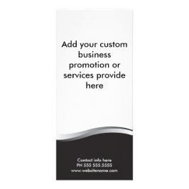 金属のswooshの棚カード ラックカード