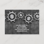 金属は名刺を連動させます 名刺 (裏面)