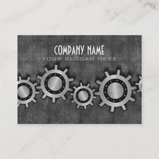 金属は名刺を連動させます 名刺 (正面)