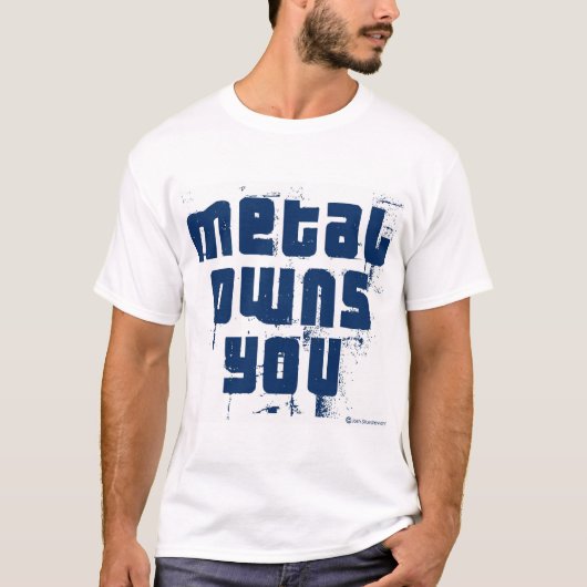 金属は所有します Tシャツ (正面)