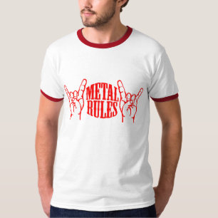 金属はTシャツを支配します Tシャツ