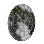 金属ひし形の鏡反射 ダーツボード (正面左)