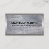 金属アルミニウム | シートメタルリベット 名刺 (正面)