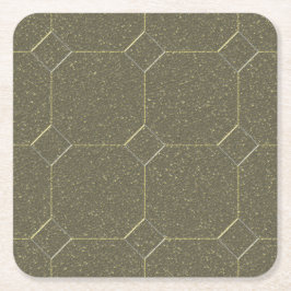 金属インプリント スクエアペーパーコースター