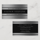 金属エレガントスタイリッシュ 名刺 (正面/裏面)