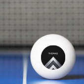 金属エレガントパターモノグラムのン 卓球ボール (ネット)