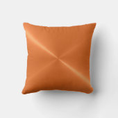 金属オレンジステンレス鋼の金属の一見 クッション (裏面)