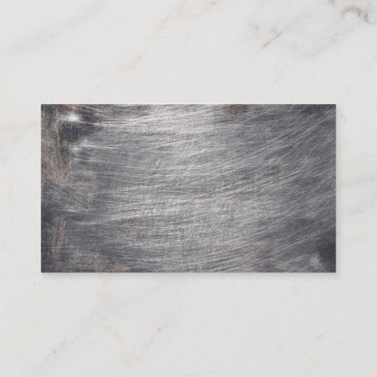 金属カッコいいグランジテクスチャテニス 名刺 (裏面)