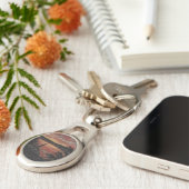 金属キーチェーンを再現 キーホルダー (側面)