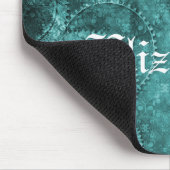 金属ギアスチームパンクマウスパッド、ティール（緑がかった色） マウスパッド (コーナー)