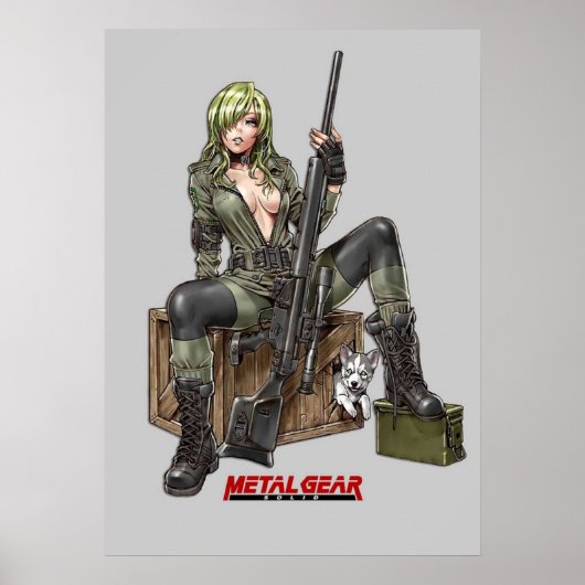 金属ギアスナイパーウルフ ポスター (正面)