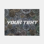 金属ギア工業スタイル ドアマット (正面)